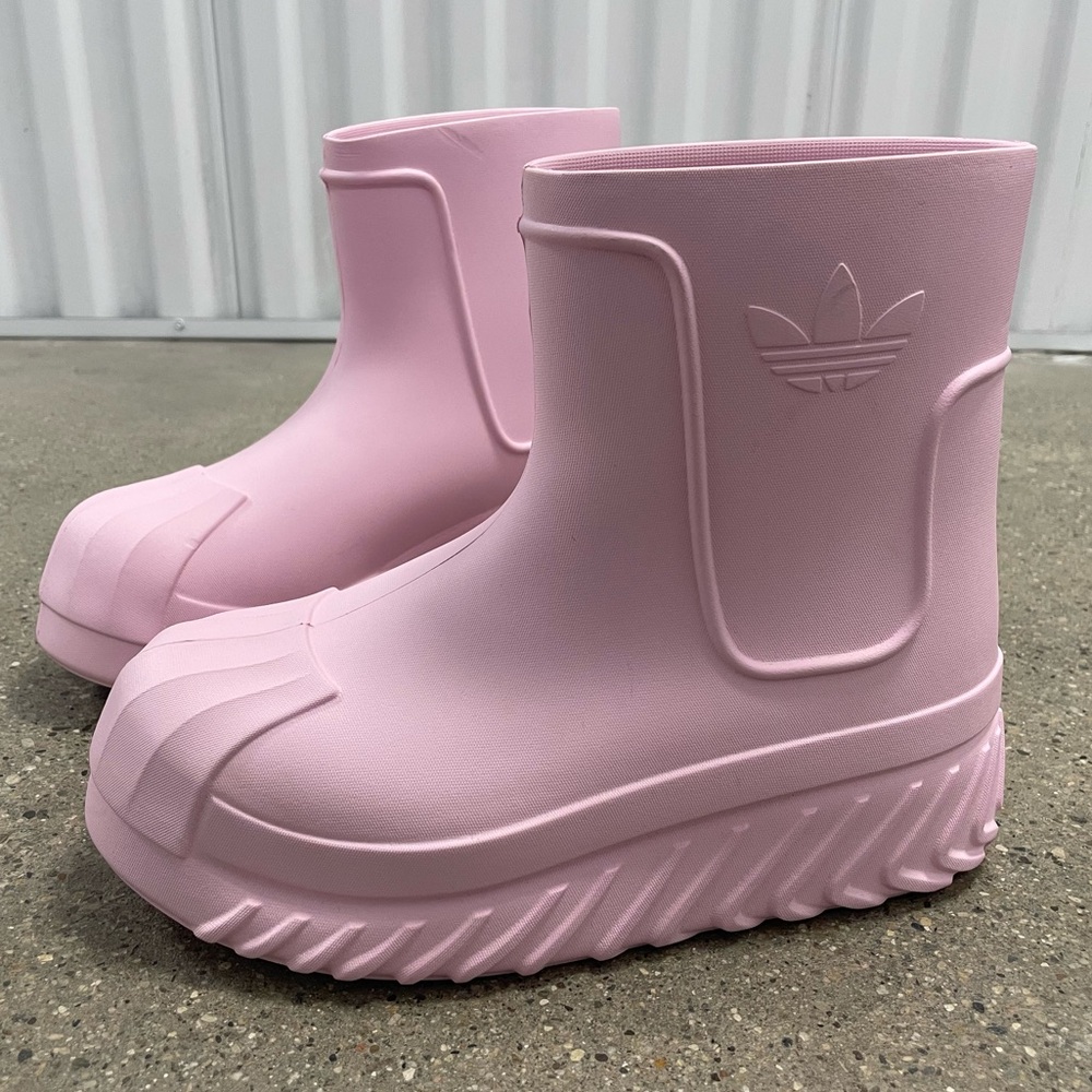 NWOB RARE Adidas Originals Adifom Superstar Boot light pink size 7.5 - Picture 3 of 16